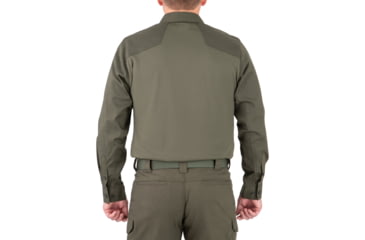 Image of First Tactical V2 PRO Performance Shirt - Mens, OD Green, Large, R, 111015-830-L-R