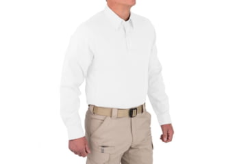 Image of First Tactical V2 PRO Performance Shirt - Mens, White, Small, R, 111015-010-S-R