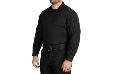Image of First Tactical V2 Responder Long Sleeve Shirt - Mens, Regular, Black, Large, 111031-019-L-R