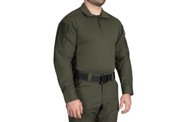 Image of First Tactical V2 Responder Long Sleeve Shirt - Mens, Regular, OD Green, Medium, 111031-830-M-R