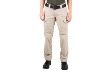 Image of First Tactical V2 Tactical Pant - Womens, Khaki, Tall/22, 124011-055-22-T