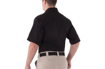Image of First Tactical V2 Tactical Short Sleeve Shirt - Mens, Black, Large, R, 112007-019-L-R
