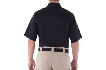 Image of First Tactical V2 Tactical Short Sleeve Shirt - Mens, Midnight Navy, Extra Large, R, 112007-729-XL-R
