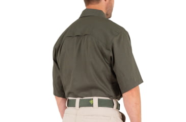 Image of First Tactical V2 Tactical Short Sleeve Shirt - Mens, OD Green, Small, R, 112007-830-S-R