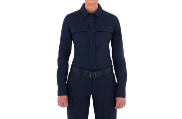 Image of First Tactical Womens Specialst Bdu Ls Shrt, Midnight Navy, Extra Small Regular 121002-729-XS-R