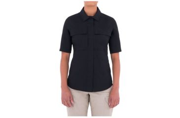 Image of First Tactical Womens Specialst Bdu Ss Shrt, Black, Extra Small Regular 122005-019-XS-R