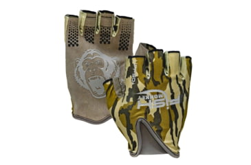 Image of Fish Monkey Stubby Guide Gloves, Orginal Bottomland, L, FM18-OBL-L