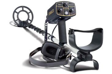Image of Fisher 1280X Metal Detector w/8in Search Coil, Black, Standard, 1280X-8