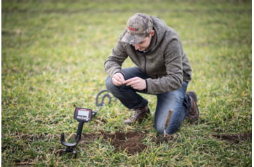 Image of Fisher F11 Metal Detector, Black, Standard, F11