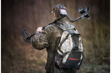 Image of Fisher F22 Weatherproof Metal Detector, Black, Standard, F22