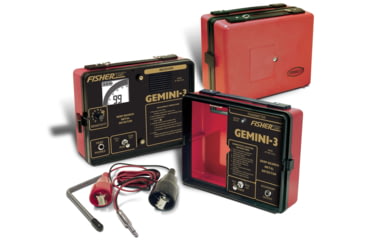 Image of Fisher Gemini-3 Metal Detector, Black, Standard, GEMINI3