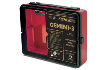 Image of Fisher Gemini-3 Metal Detector, Black, Standard, GEMINI3