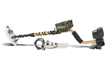 Image of Fisher Gold Bug 2 Pro Metal Detector w/6.5in /10in Elliptical Search Coils, Black, Standard, GB2COMBO