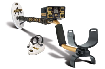 Image of Fisher Gold Bug 2 Pro Metal Detector w/6.5in /10in Elliptical Search Coils, Black, Standard, GB2COMBO