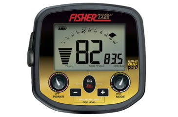 Image of Fisher Gold Bug Pro Metal Detector, Black, Standard, GOLDBUG-PRO