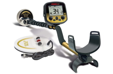 Image of Fisher Gold Bug Pro Metal Detector w/2 Coil Combo, Black, Standard, GOLDBUG-PRO-CC