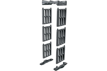 Image of Fisher Security M-Scope 220V Portable Walkthrough Security Metal Detector, Black, MSCOPE-220
