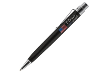 Image of Fisher Space Pen Black Zero Gravity Pen with US Flag Imprint FSPZG