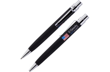 Image of Fisher Space Pen Black Zero Gravity Pen with US Flag Imprint FSPZG
