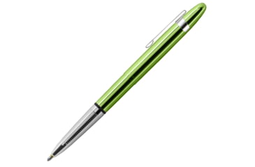 Image of Fisher Space Pen Lime Green Powder Coated with Clip FSP400LGCL