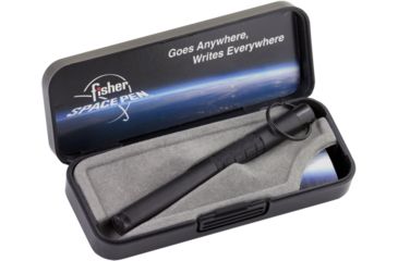 Image of Fisher Space Pen Trekker Pen, Black, w/Key Ring, Lanyard, &amp; Carabiner Clip FSP725B