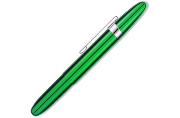 Image of Fisher Space Pen Lime Green Powder Coated with Clip FSP400LGCL
