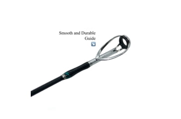 Image of Fitzgerald Fishing Aqua Dream Series Rods, Medium Heavy Spinning, Black, 7ft6in, FRAD76MH