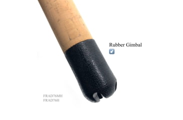 Image of Fitzgerald Fishing Aqua Dream Series Rods, Medium Heavy Spinning, Black, 7ft6in, FRAD76MH
