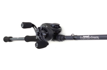 Image of Fitzgerald Fishing FX8 7.0-1 Reel Combos, Right Hand, Black, 7ft3in, FX8R-Combo