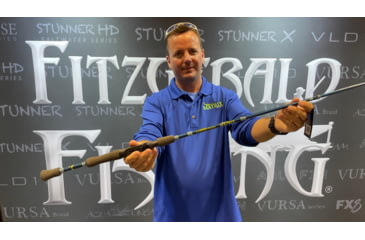 Image of Fitzgerald Fishing Matrix Shad Series Rods, Medium Spinning, Aqua, 7ft0in, MS70MS