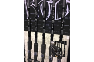 Image of Fitzgerald Fishing Titan HD Series Rods, X Heavy, Black, 7ft8in, THD78XH