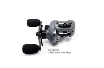 Image of Fitzgerald Fishing VLD10 Reels, 6.5 Gear, Left Hand, Silver, VLD10-651-L