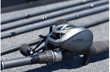 Image of Fitzgerald Fishing VLD10 Reels, 6.5 Gear, Left Hand, Silver, VLD10-651-L