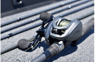 Image of Fitzgerald Fishing VLD10 Reels, 6.5 Gear, Left Hand, Silver, VLD10-651-L