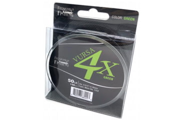 Image of Fitzgerald Fishing Vursa Braid 4X Line, 40lb, Green, 150yds, VBG4X40150