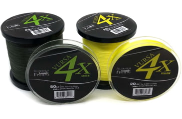 Image of Fitzgerald Fishing Vursa Braid 4X Line, 40lb, Green, 150yds, VBG4X40150