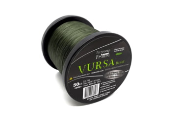 Image of Fitzgerald Fishing Vursa Braid Line, 30LB, Green, 150yds, VBG30150