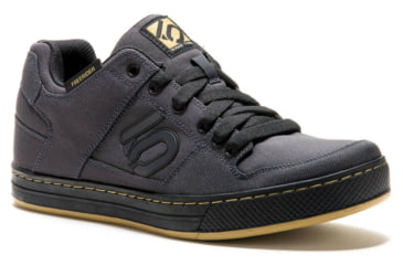 Image of Five Ten FreeRider Canvas Casual Shoe - Mens-Dark Grey/Khaki-Medium-8 US