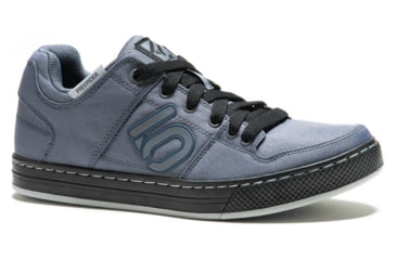 Image of Five Ten FreeRider Canvas Casual Shoe - Mens-Grey/Blue-Medium-8.5 US