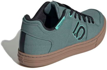 Image of Five Ten Freerider Canvas Shoes - Womens, Hazy Emerald/Core Black/Acid Mint, 8.5, GZ4656-8.5