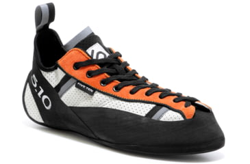 Image of Five Ten Newton Climbing Shoe - Men's-Orange/White-8 US
