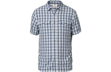 Image of Fjallraven Abisko Cool Shirt Short Sleeve - Mens, Lake Blue, F81795-539-XXXL