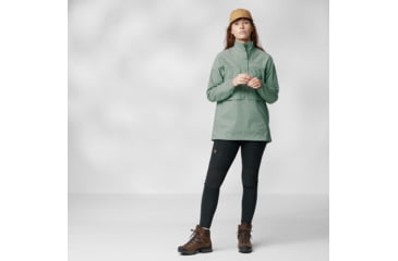 Image of Fjallraven Abisko Hike Anorak Jacket - Womens, Misty Green, Extra Small, F87095-674-XS