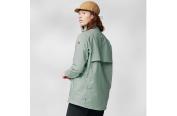 Image of Fjallraven Abisko Hike Anorak Jacket - Womens, Misty Green, Extra Small, F87095-674-XS