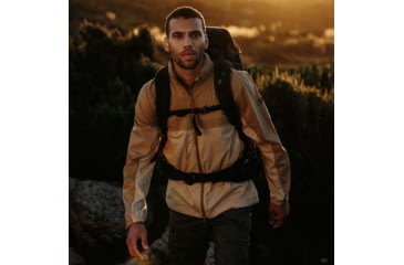 Image of Fjallraven Abisko Hike Jacket - Mens, Dune Beige/Buckwheat Brown, Extra Large, F86700-196-232-XL