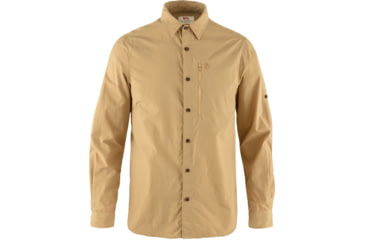 Image of Fjallraven Abisko Hike Shirt Long Sleeve - Mens, Dune Beige, Extra Large, F82263-196-XL