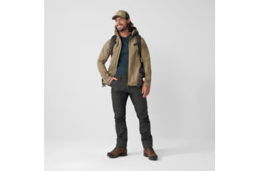 Image of Fjallraven Abisko Lite Trekking Trousers - Mens, Dark Grey/Black, 56/Small, F12200174-30-550-56/S