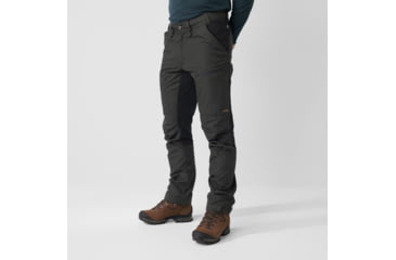 Image of Fjallraven Abisko Lite Trekking Trousers - Mens, Dark Grey/Black, 56/Small, F12200174-30-550-56/S