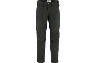 Image of Fjallraven Abisko Lite Trekking Trousers - Mens, Dark Grey/Black, 56/Small, F12200174-30-550-56/S