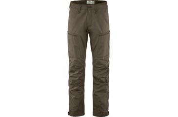 Image of Fjallraven Abisko Lite Trekking Trousers - Mens, Dark Olive, 52/Regular, F82890R-633-52/R